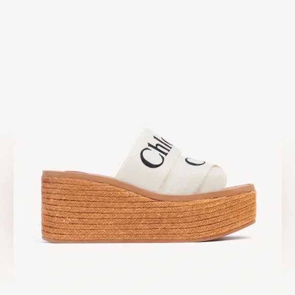 Chloé Woody Wedge Espadrilles - Picture 6 of 6